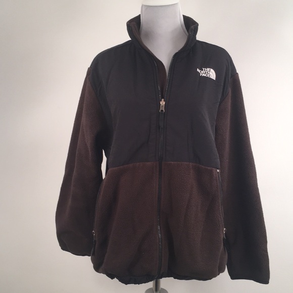 The North Face Other - North Face Chocolate Brown & Black Polartec Fleece